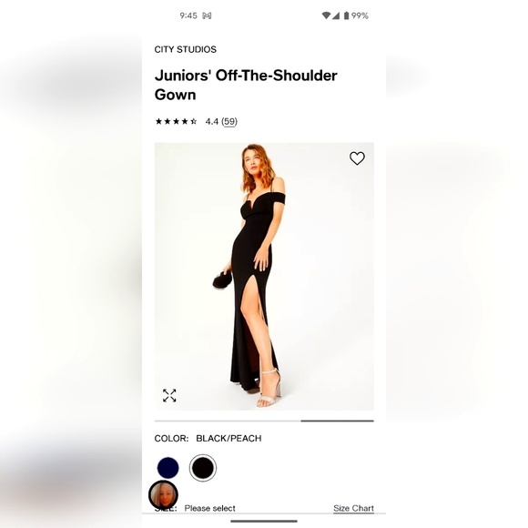 City Studio | Dresses | City Studios Juniors Offtheshoulder Gown | Poshmark